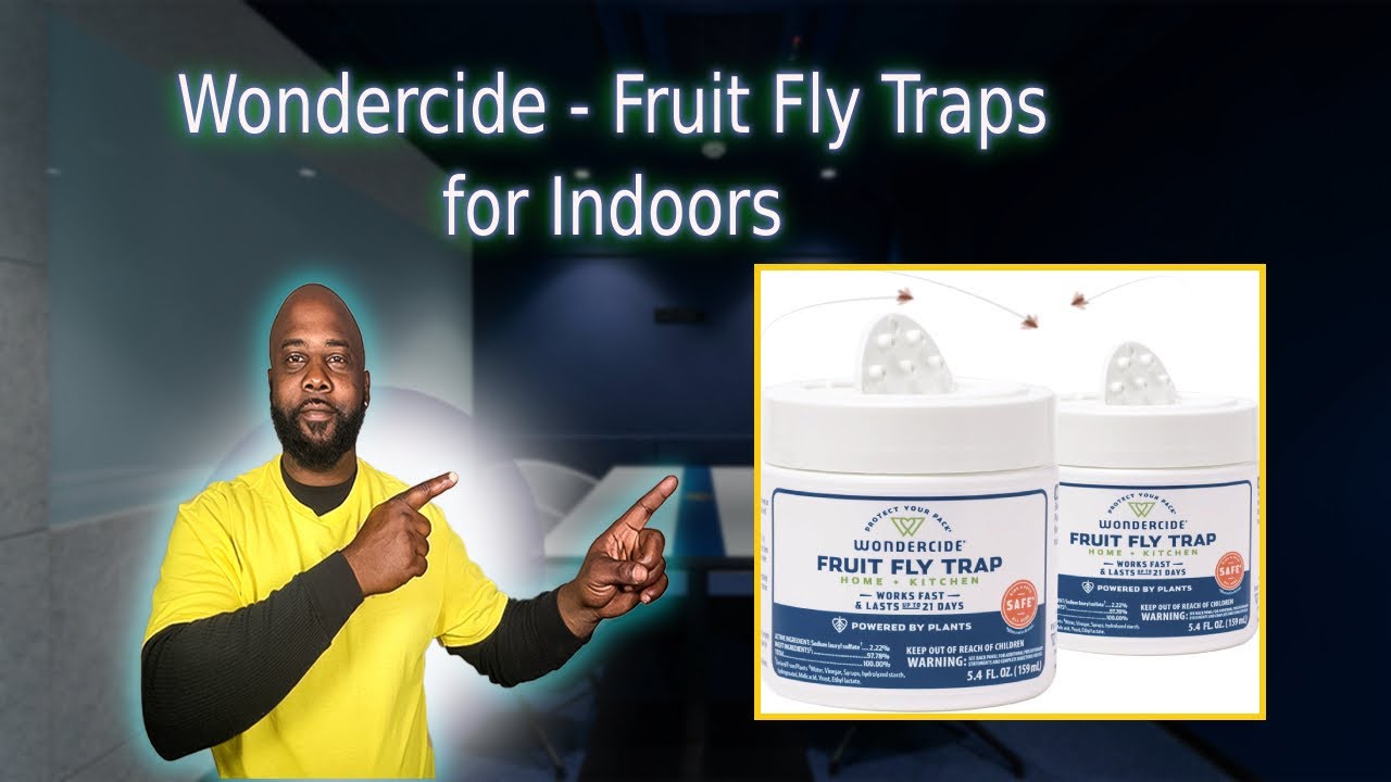 Wondercide - Fruit Fly Traps for Indoors