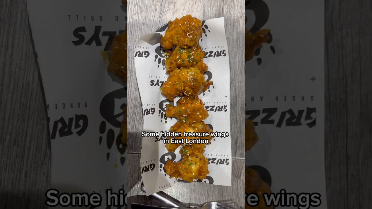 Some hidden treasure wings in East London?! SAY LESS 🍔🍗🔥