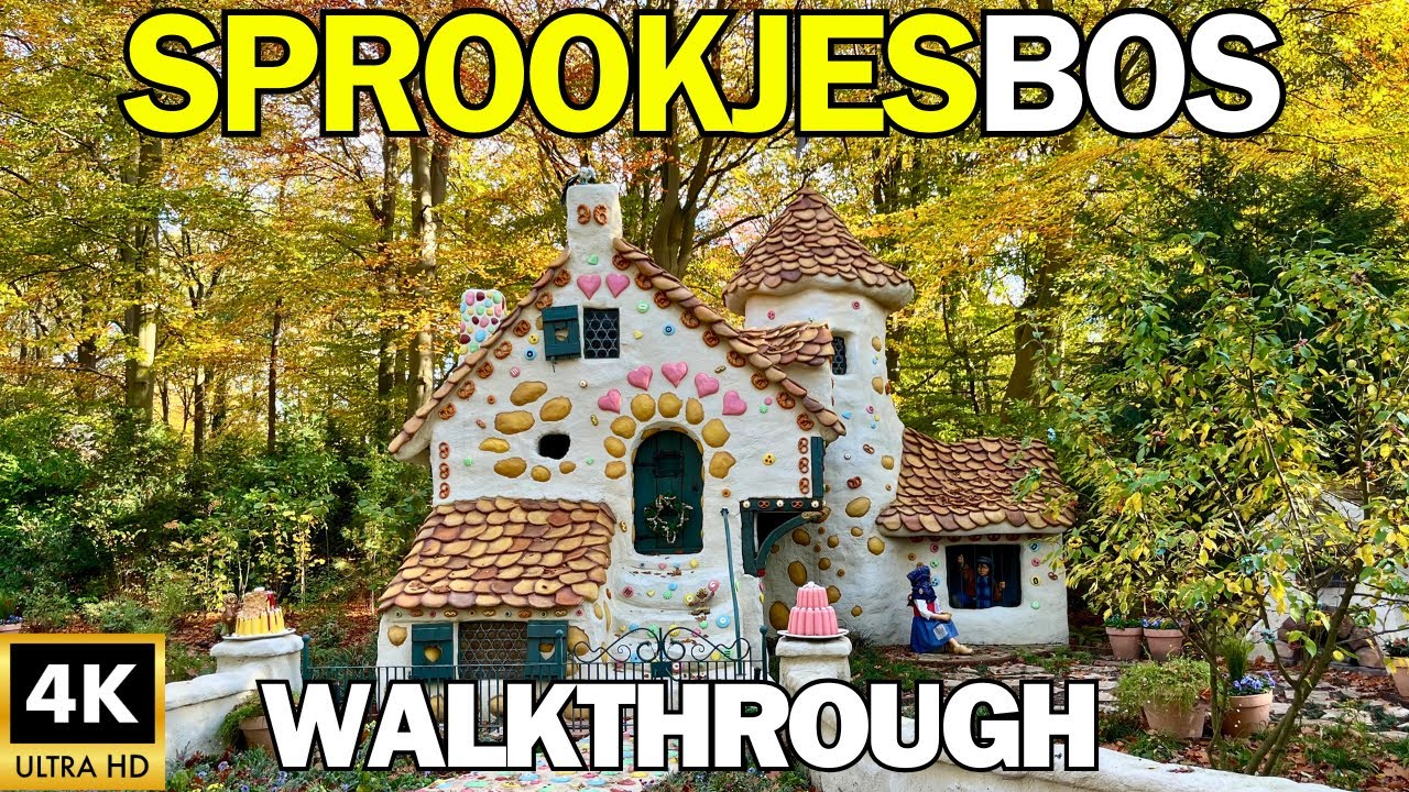 Efteling Walkthrough – Sprookjesbos Herfst – 4K POV (2025) 🍄🍂✨