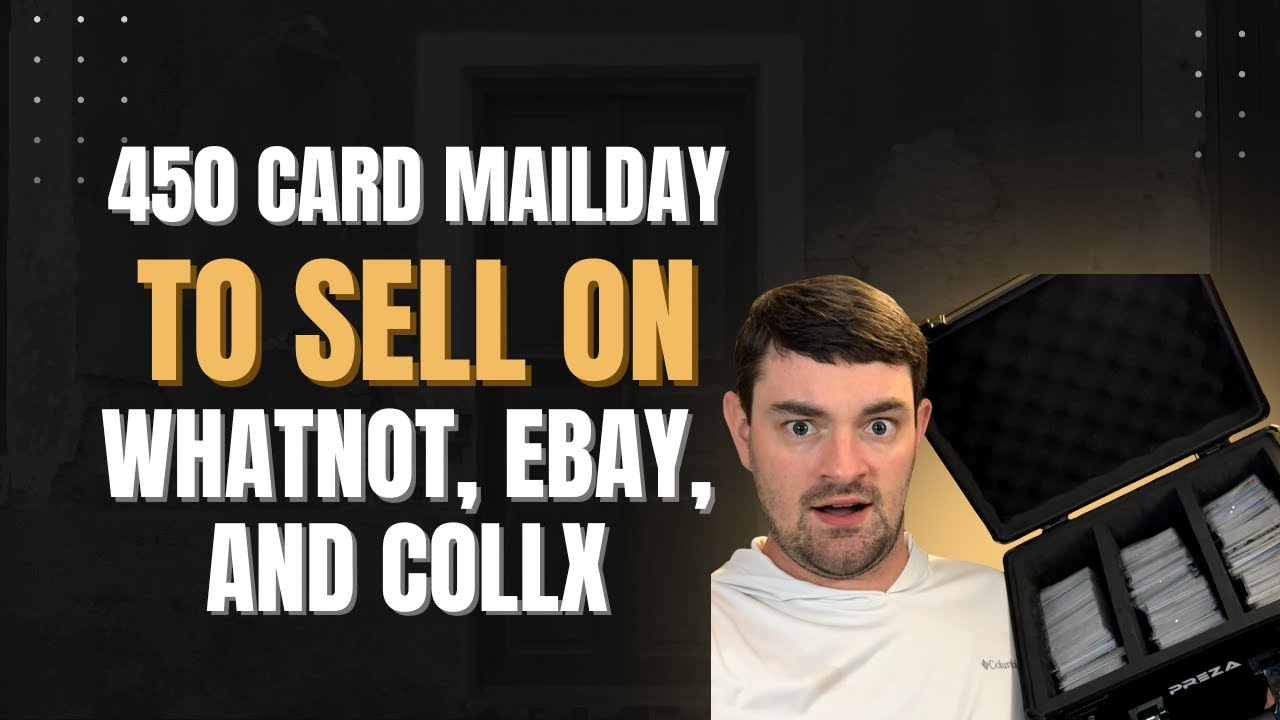 450 бейсбольных карточек, которые я купил для продажи на Whatnot, Ebay и Collx. Получу ли я прибы...