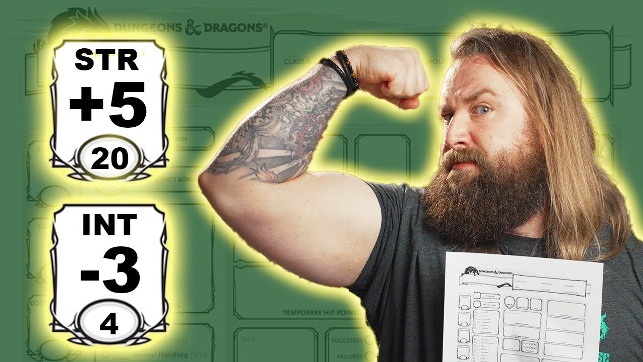 Понимание листов персонажей Dungeons & Dragons для начинающих: характеристики и навыки