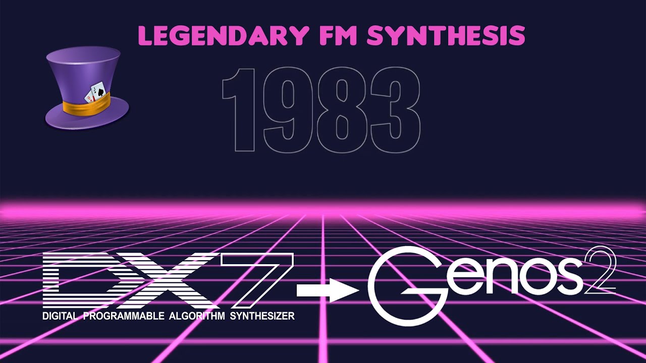 Genos2 has a dual tone generator with AWM technology and now FM synthesis