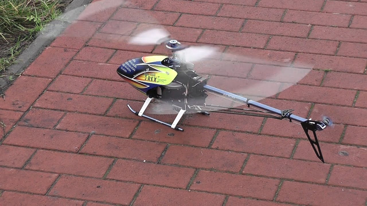 ABSTURZ ! Crash ! T-Rex 450 Sport V2 mit DFC Kopf !!!