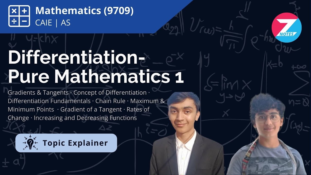 Differentiation | AS Level Pure 1 Mathematics | Topic Explainer - ZNotes