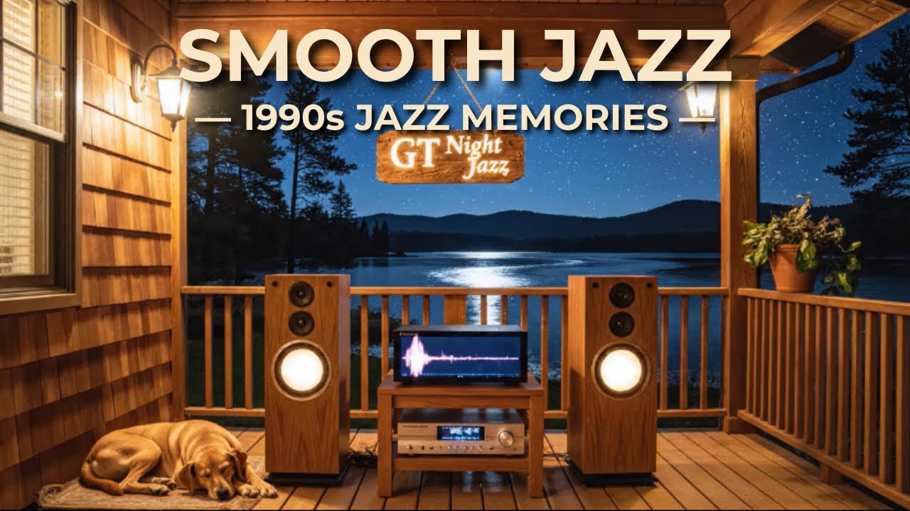 90s Smooth Jazz by the Lake – Calm Grooves for Peaceful Moments