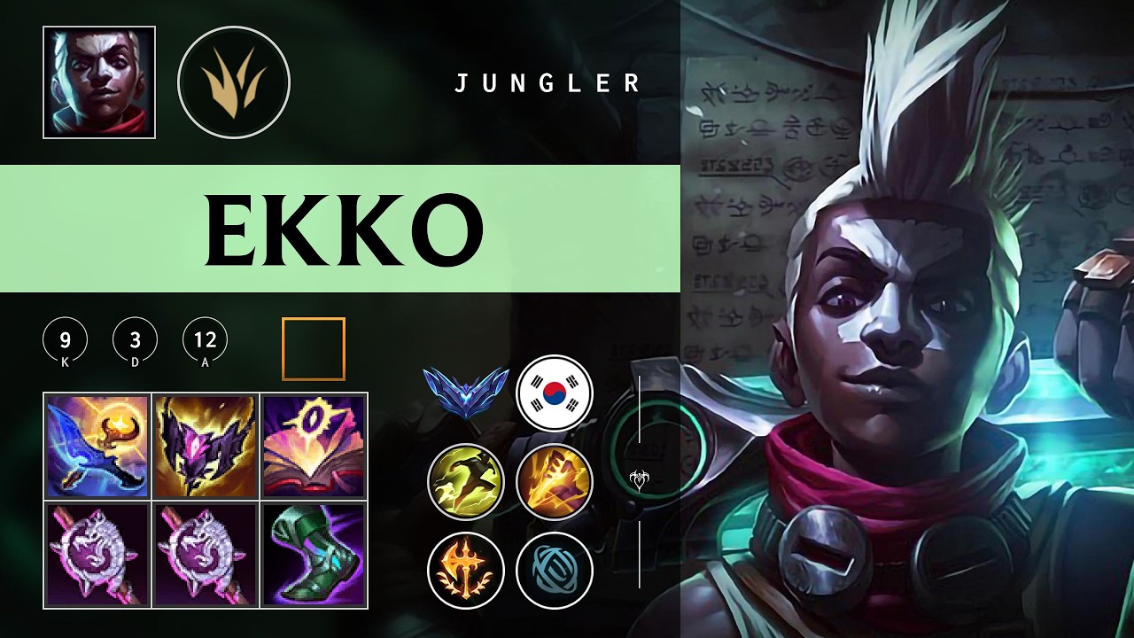 Ekko Jungle vs Viego - KR Diamond Patch 26.03