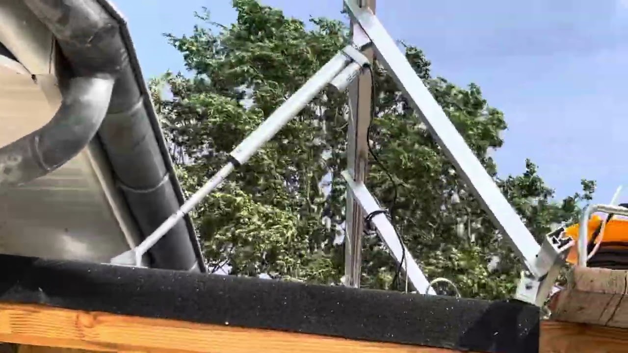 Structure 1 axe pour panneaux solaire