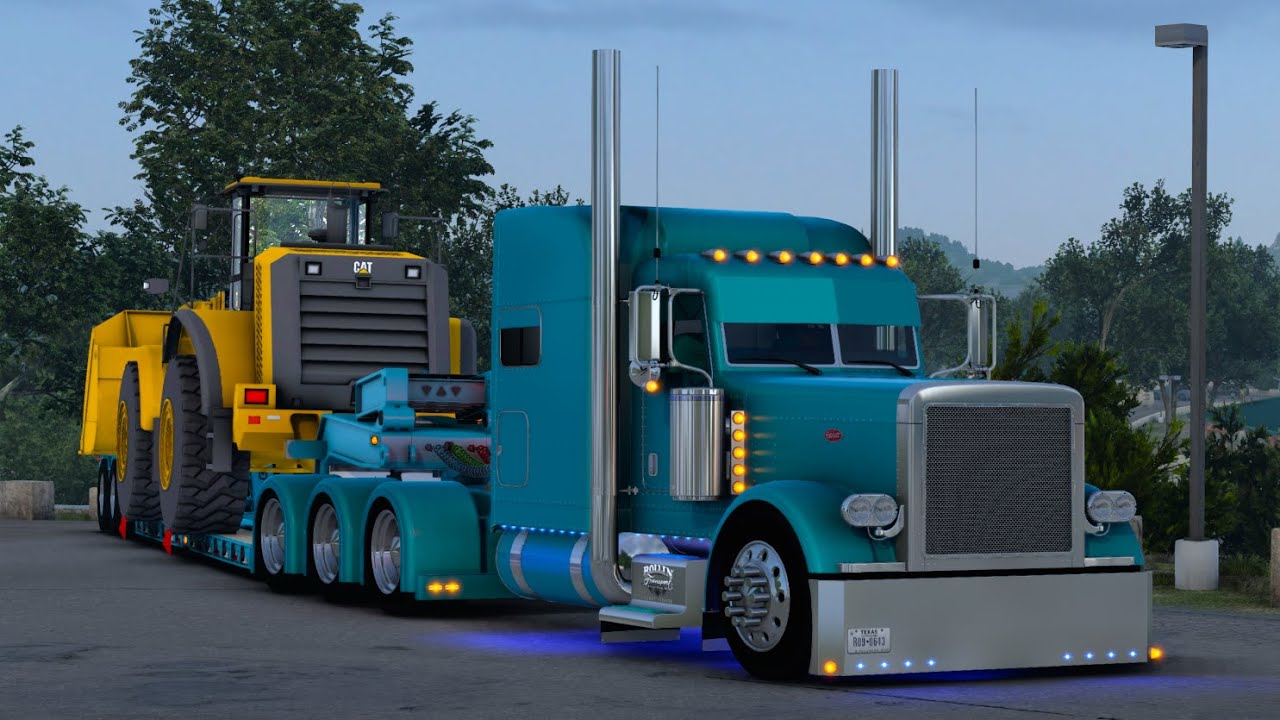 💥 HATERMADE FINAL💥 Peterbilt 379 + FREE ENGINE MOD 🔥 | American Truck Simulator | Realistic Driving