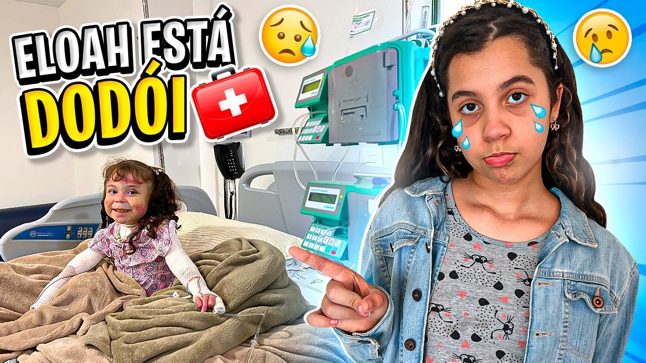 A IRMÃ DE SARAH ESTÁ INTERNADA ! ELOAH ESTÁ DODOI ! - Sarah de Araújo
