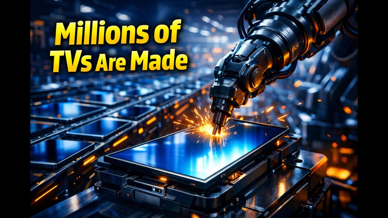 TV Manufacturing Plant – How Millions of Televisions Are Made