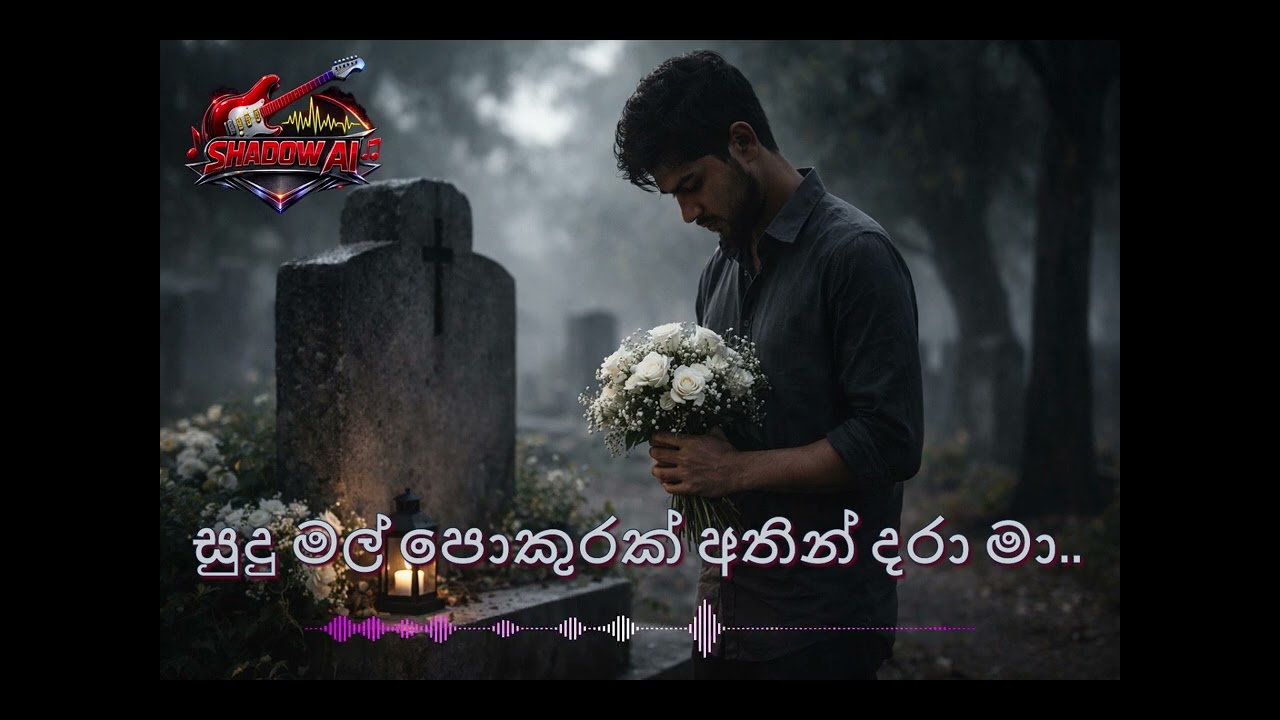 සුදු මල් පොකුරක් අතින් දරා මා..AI COVER SONG.
