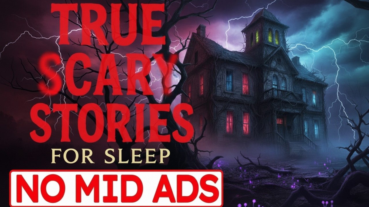 NO ADS 🛑 2 HOURS of 13 TRUE Scary Stories for Sleep | Relax Rain Sounds | Ep. 28