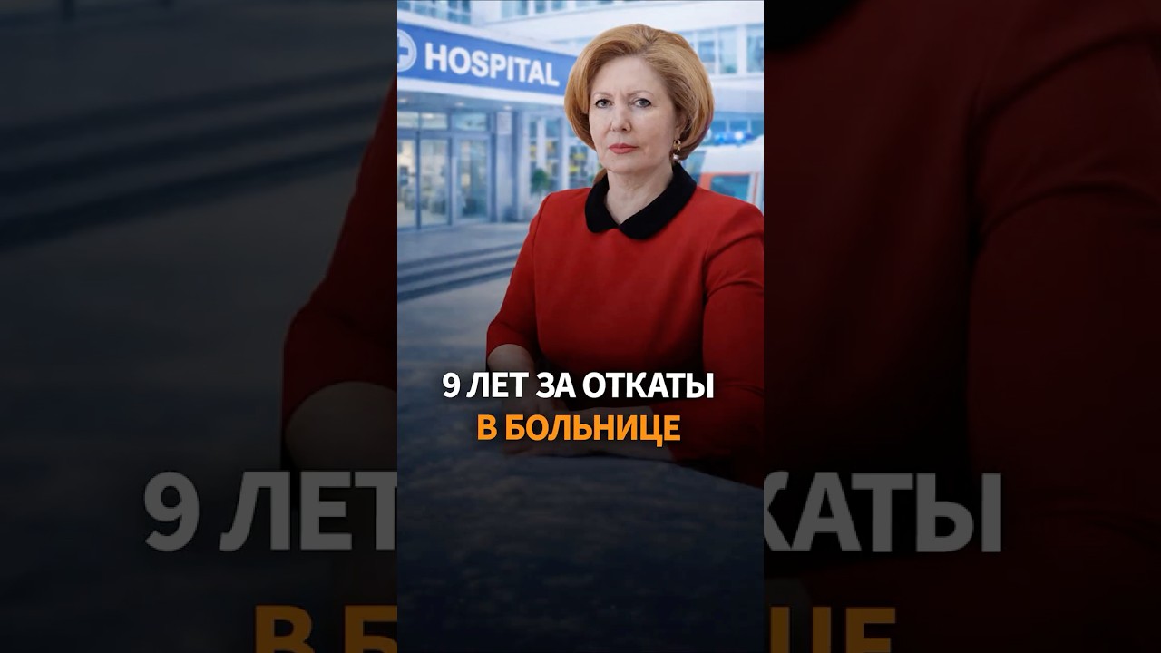 Чиновнице дали 9 лет за откаты при ремонте больницы #shorts
