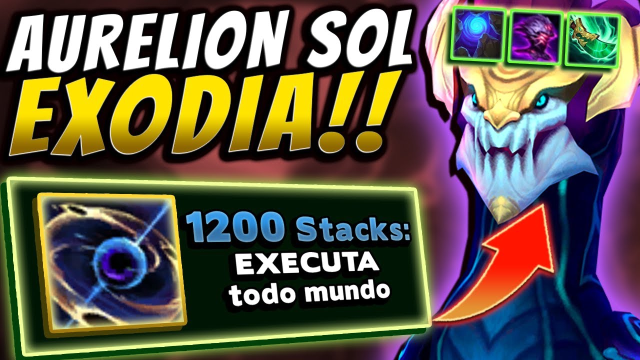 CONSEGUI 1400 STACKS AURELION, O VERDADEIRO EXODIA!!