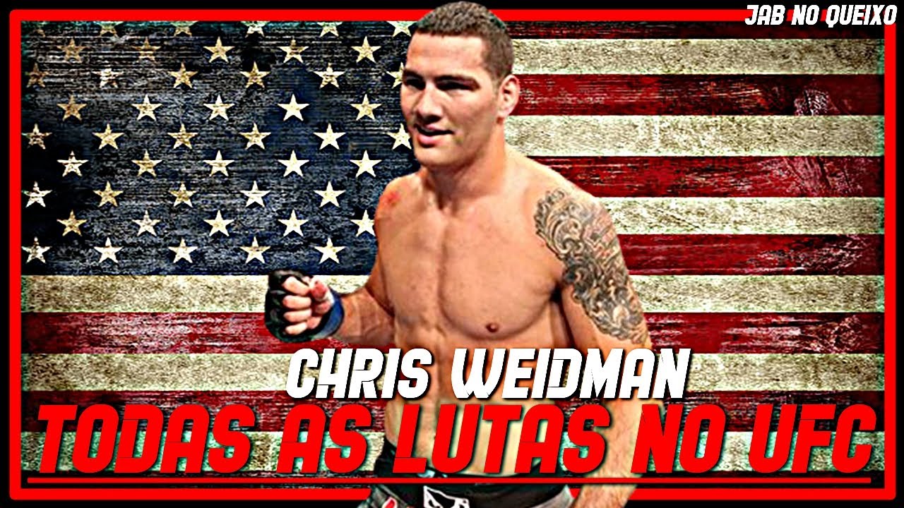 Chris Weidman TODAS As Lutas No UFC/Chris Weidman ALL Fights In UFC