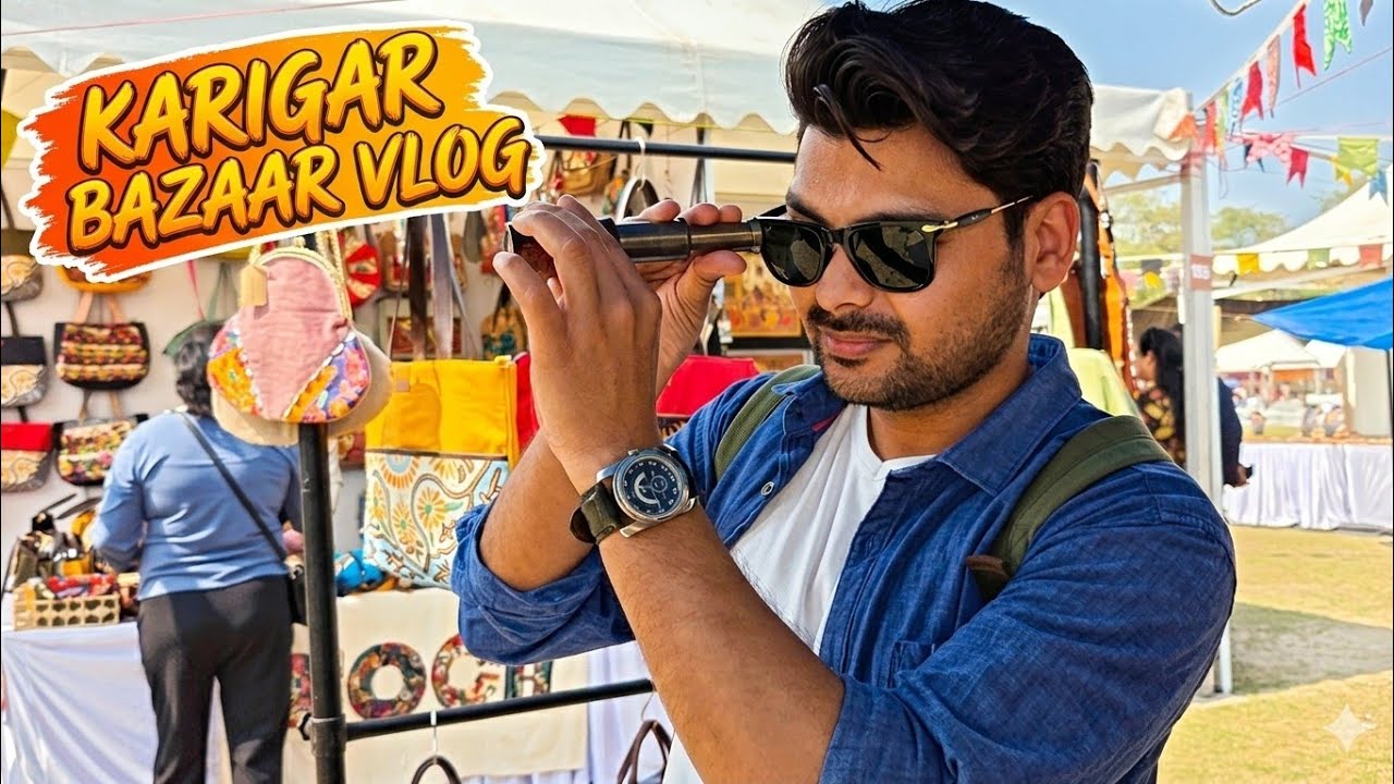 Karigar Bazaar, New Delhi Vlog 