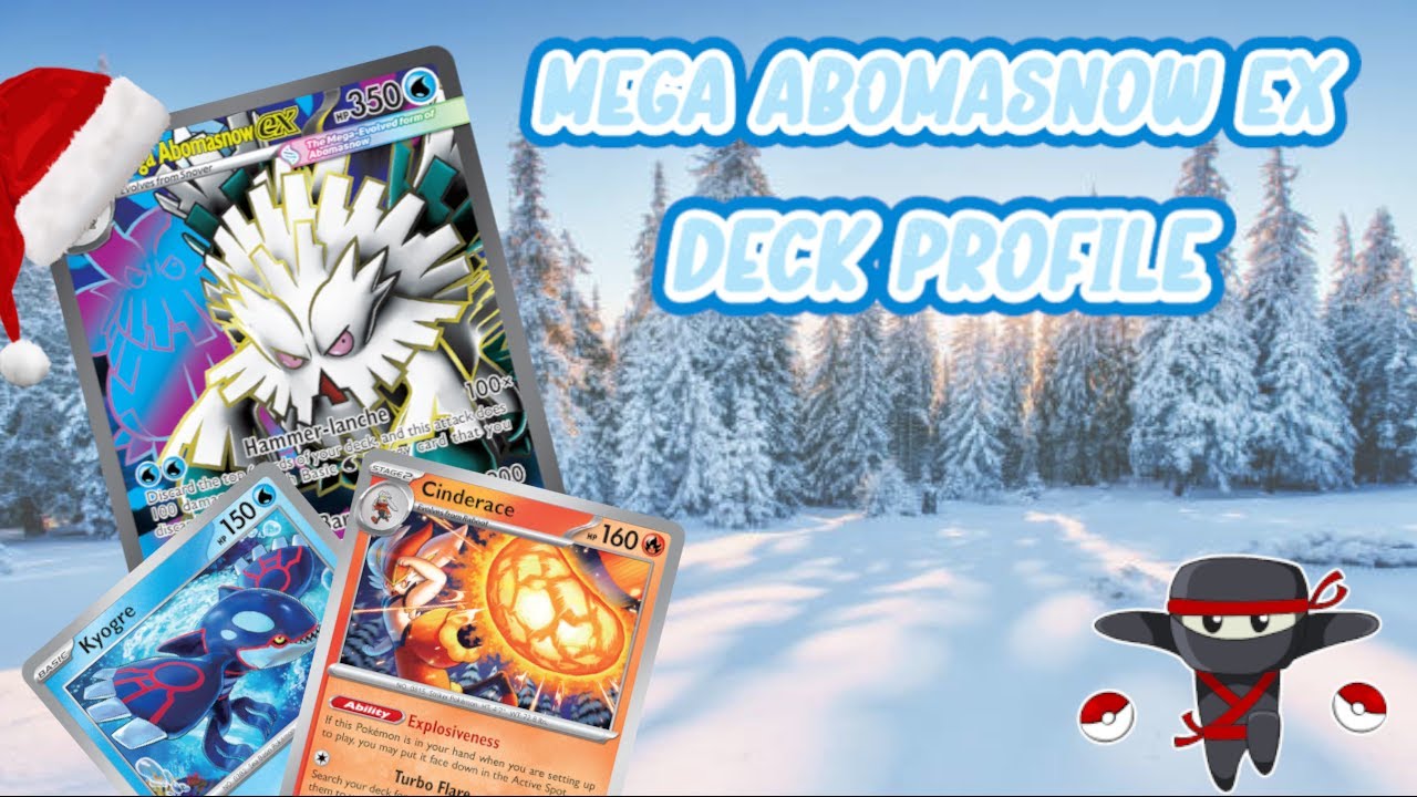 Does Cinderace fix Mega Abomasnow ex?