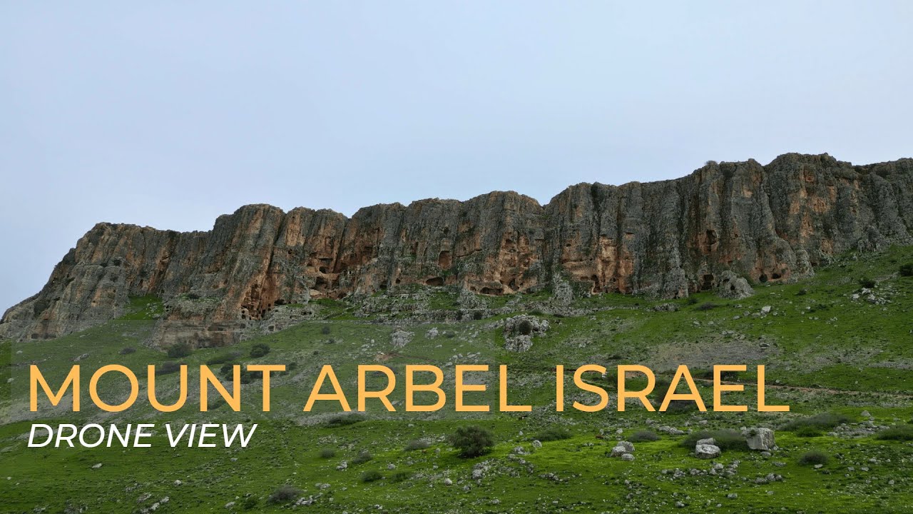 🇮🇱 Israel, Mount Arbel - Drone View #mountains #arbel #israel