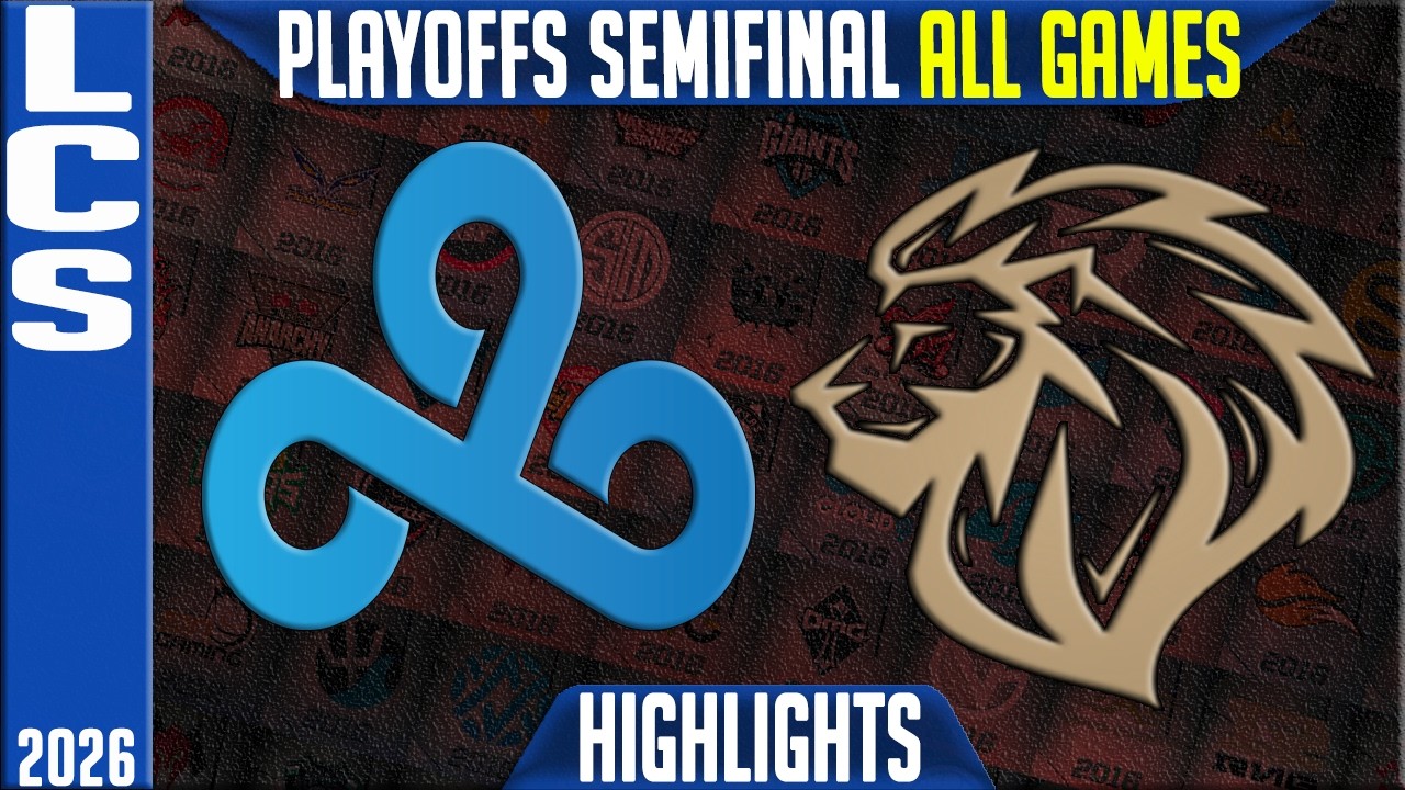 C9 vs LYON Highlights ALL GAMES | LCS Spring 2026 Playoffs Semifinal | Cloud9 vs LYON
