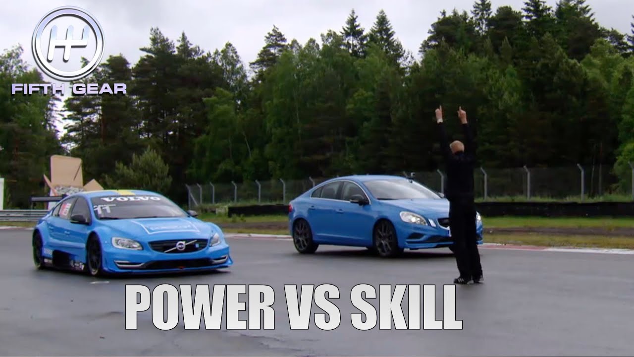 Гоночный автомобиль Volvo против Volvo S60 Polestar в битве «Скорость против мастерства» | Пятая ...