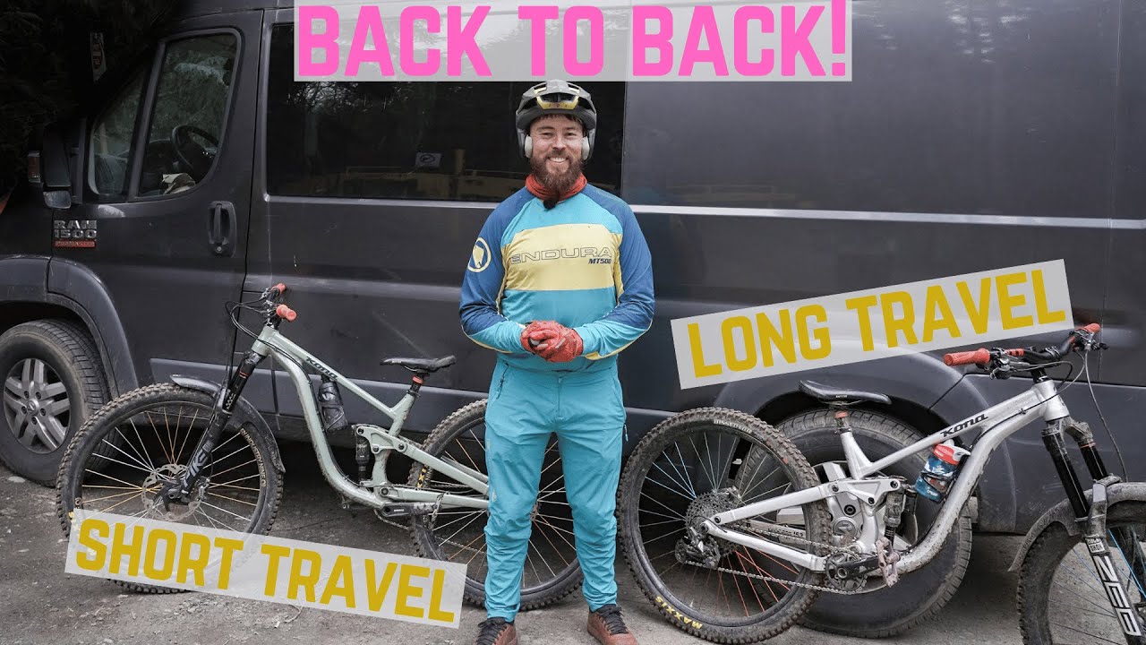 Short vs long travel // Kona Process 134 vs Process 153