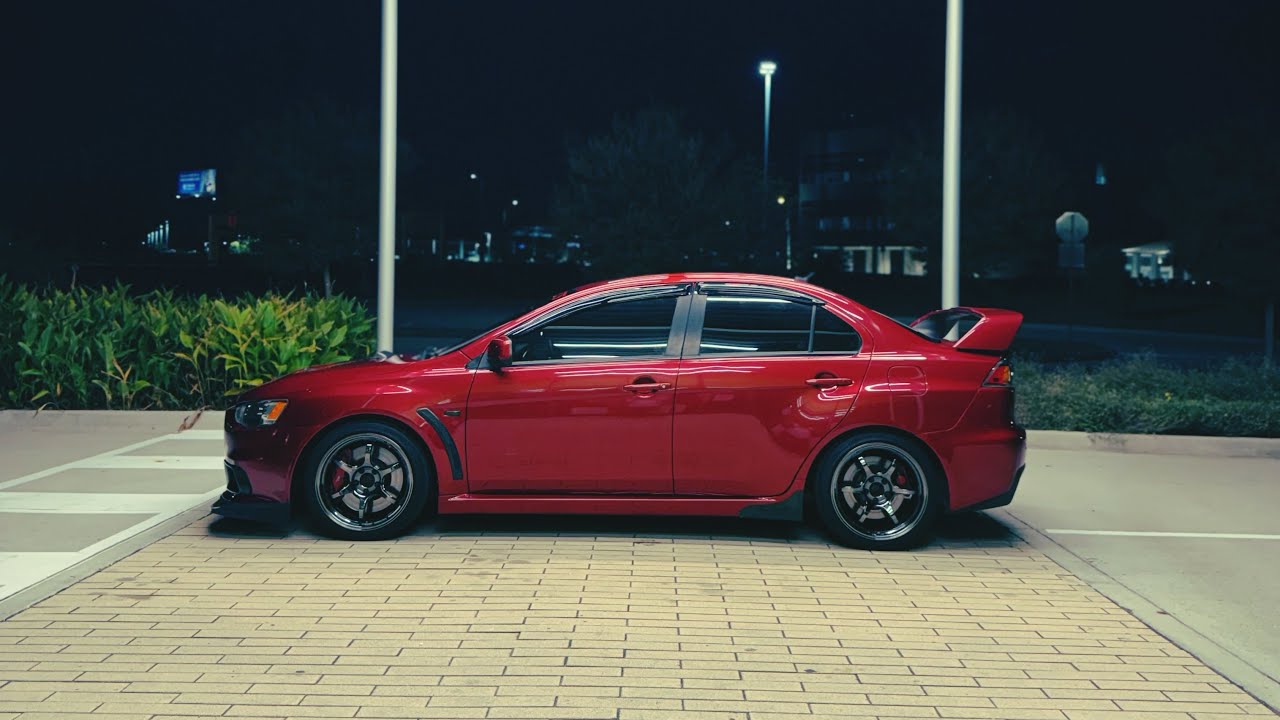 POV evo x night drive
