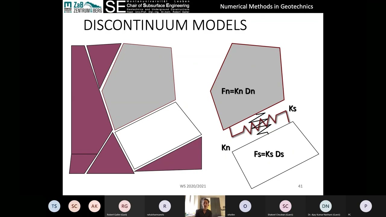 Numerical methods in Geotechnics  By Prof  Marlène Villeneuve