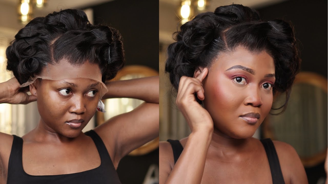 Установка парика VIRAL Lagos Hairline