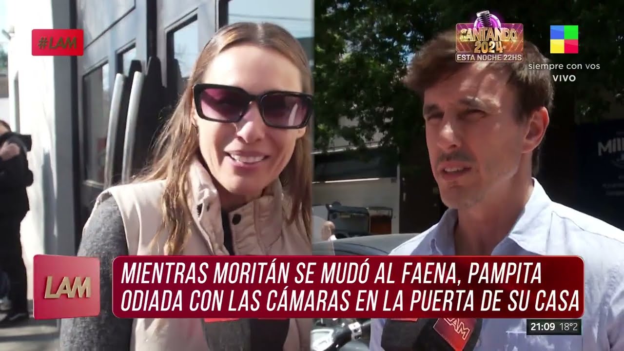 💣 Pampita FURIOSA con la prensa tras la SEPARACIÓN de García Moritán