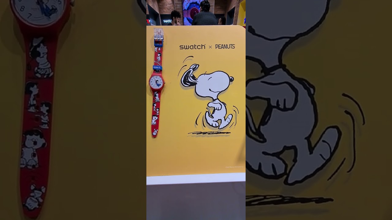 swatch snoopy 