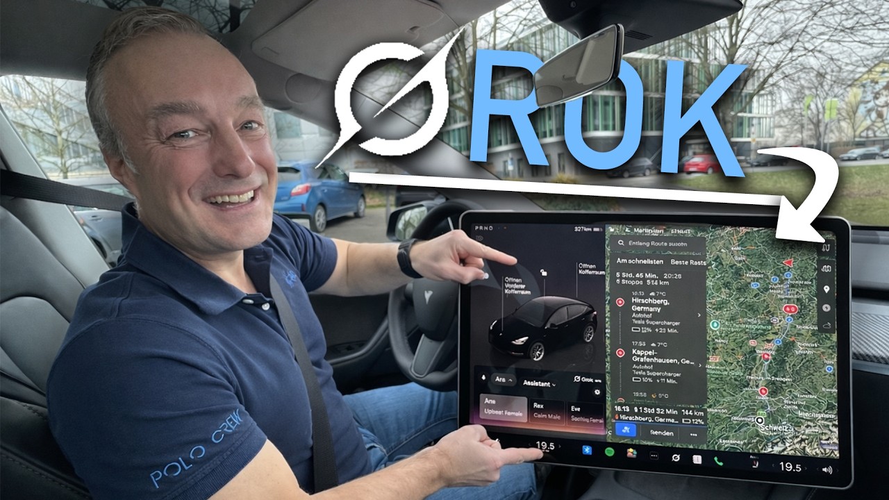 Tesla GROK ist da - Knaller!