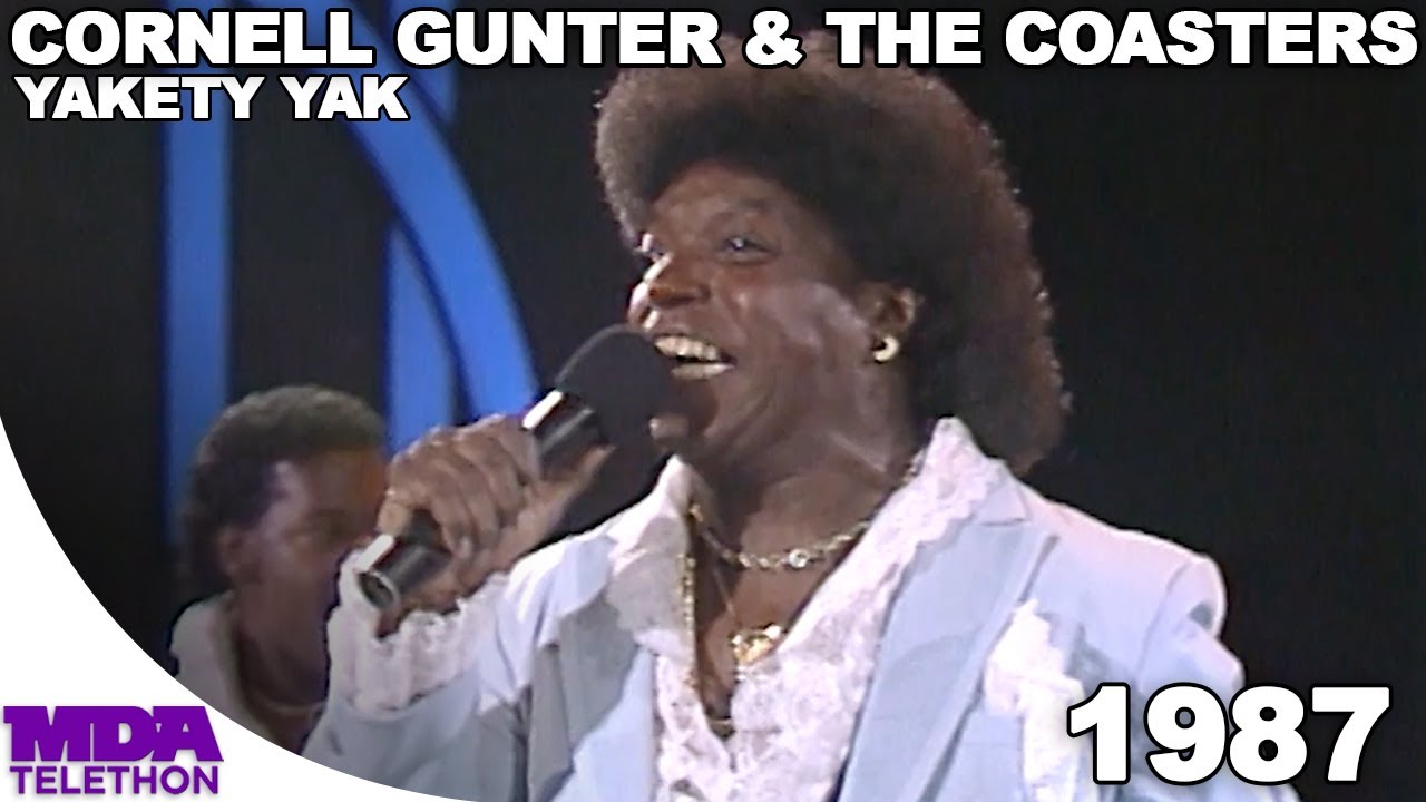 Cornell Gunter & The Coasters - Yakety Yak | 1987 | MDA Telethon
