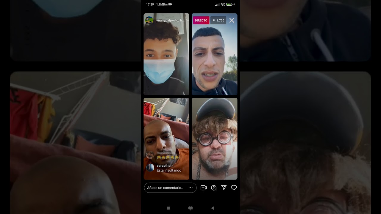directo morodeoro y Borja (calvo) 🤣