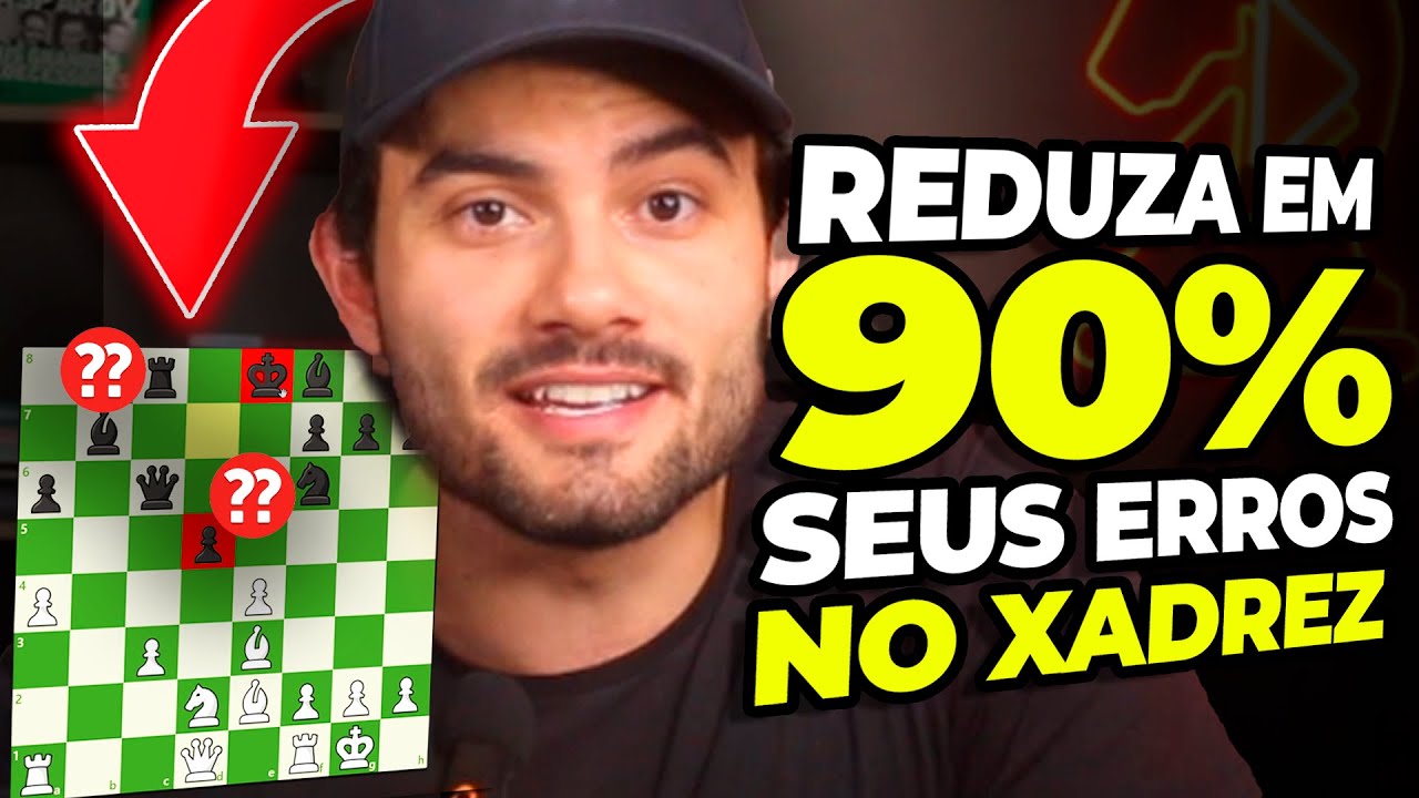 Estas 3 Regras Simples Vão Evitar 90% dos Seus Erros no Xadrez