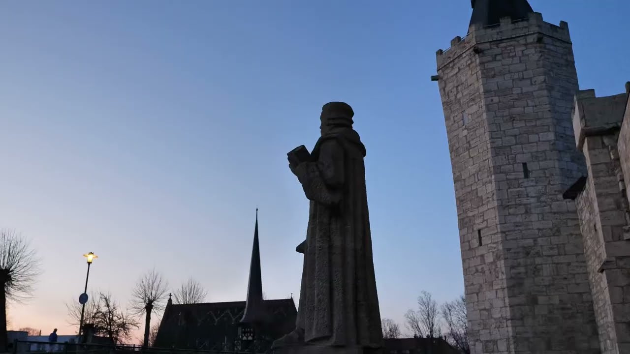 Spontaner Videowalk in Mühlhausen/Thüringen 13.03.22 | UHD