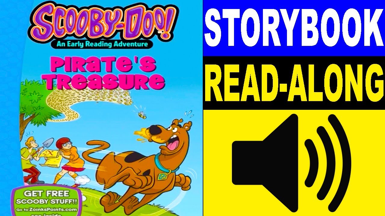 Scooby-Doo! Read Along Story book, Read Aloud Story Books, Scooby-Doo! - Pirate's Treasure