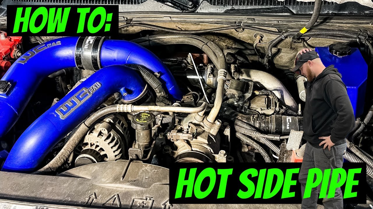 How to Install Wehrli Custom Fab Hot Side Intercooler Pipe 04.5-10 Duramax