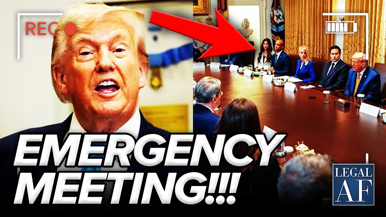 Trump White House PANICS and Calls EMERGENCY MEETING
