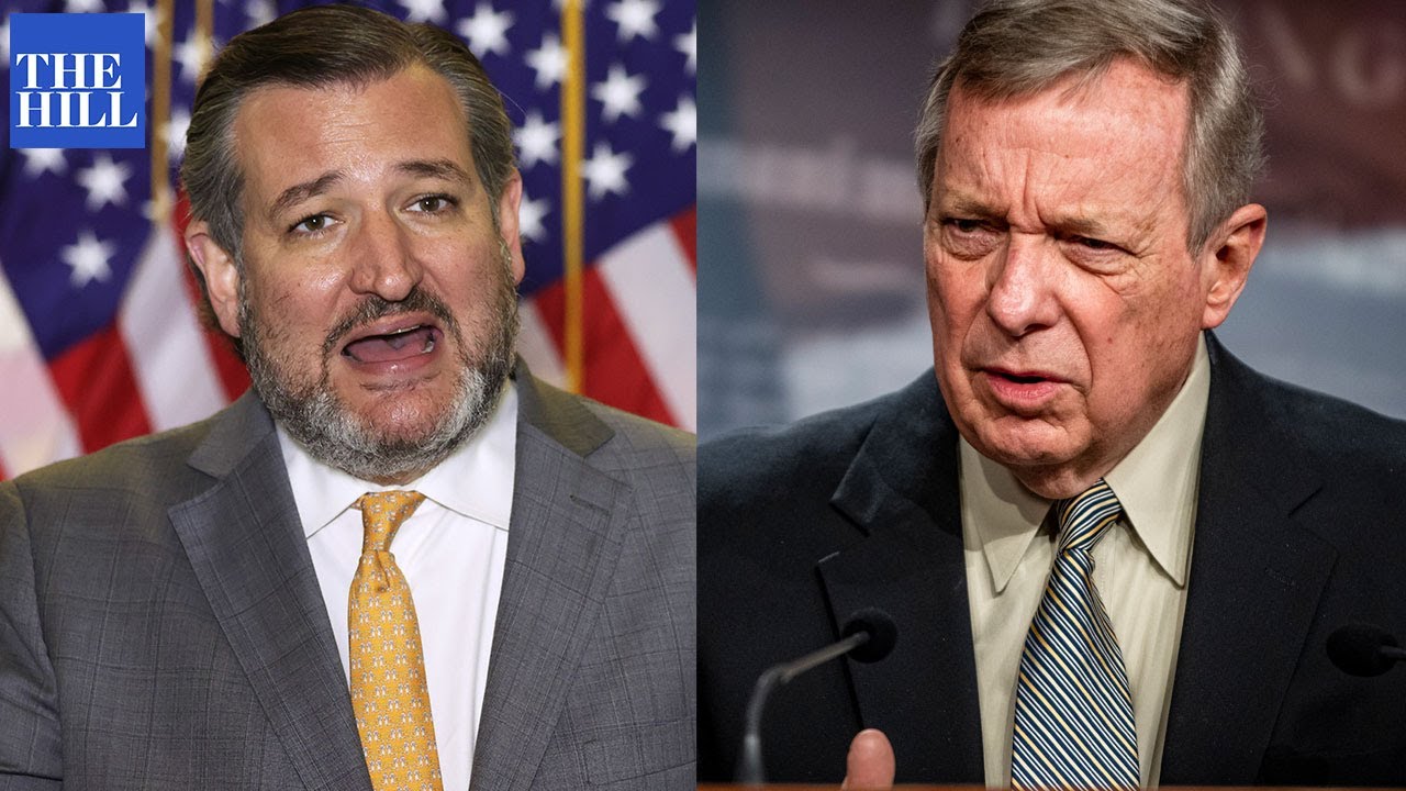 'Show respect to the witness.' Ted Cruz and Dick Durbin CLASH during Senate hearing