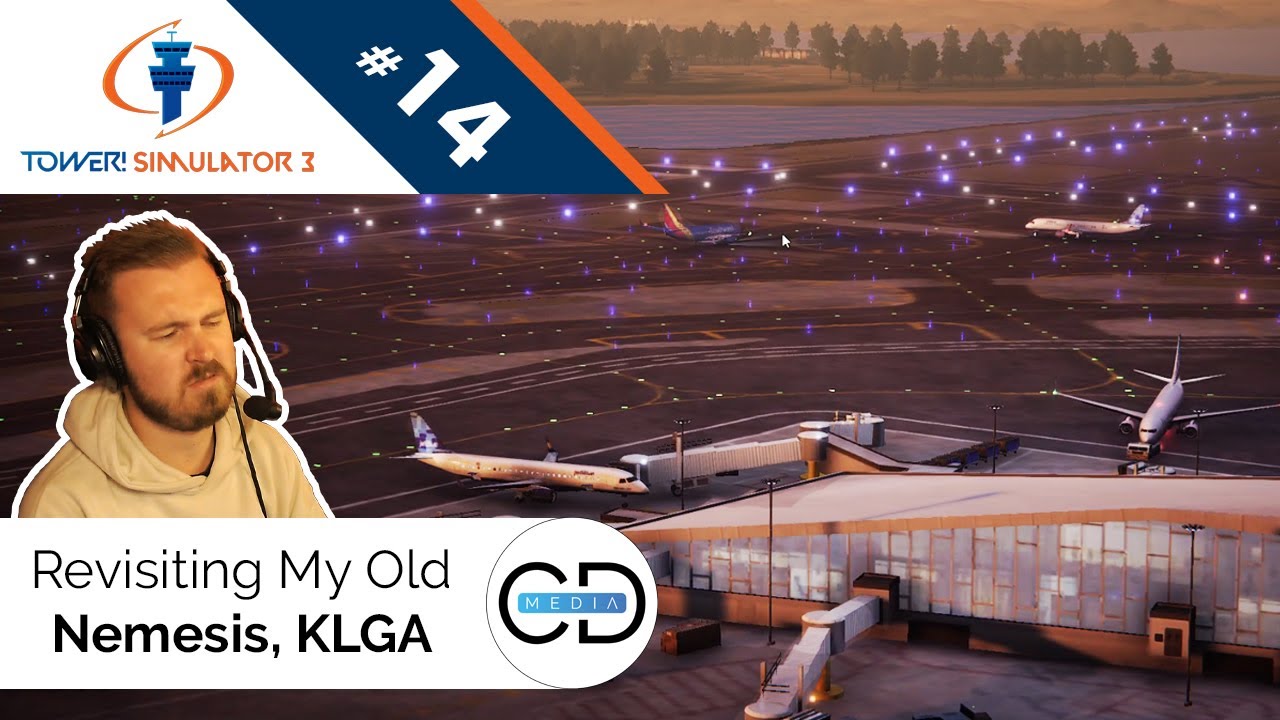 Revisiting My Old Nemesis, KLGA - Tower! Simulator 3, Episode 14