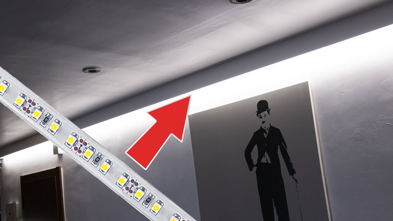 Éclairage indirect mural (DIY)