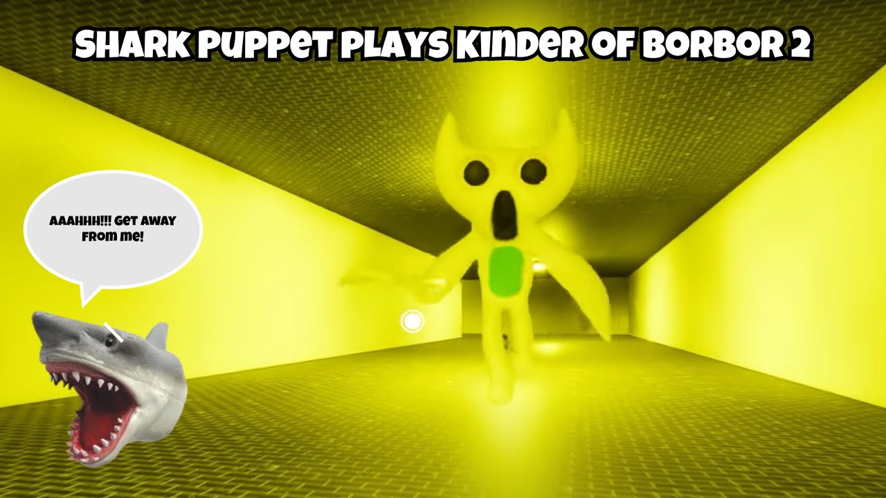 SB Movie: Shark Puppet играет в Kinder of Borbor 2!