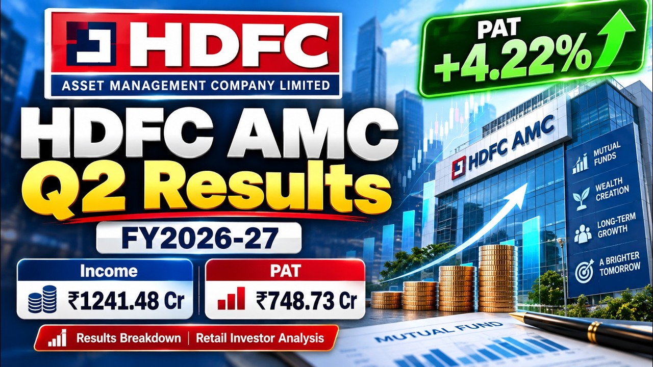 Результаты HDFC AMC за II квартал: рекордная маржа 80%, но прибыль падает! Скрытый сюрприз 2027 ф...