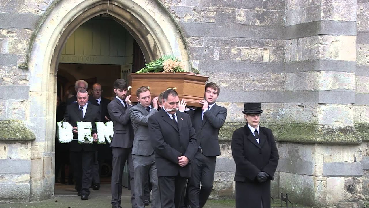 Hundreds of mourners gather in Keynsham to pay respect to Ben Pocock