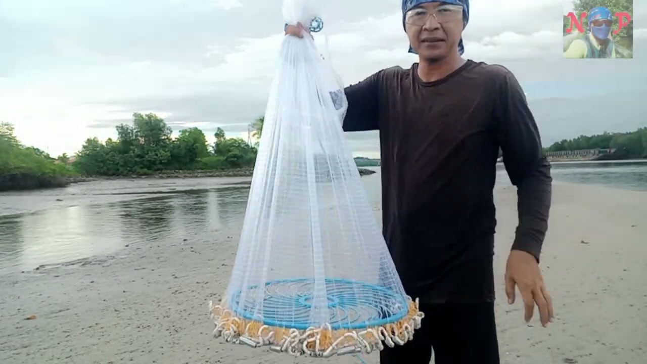 Menjala Di Sungai Menggunakan Jala Piring Terbang Buatan Thailand Dan Mencari Punpun