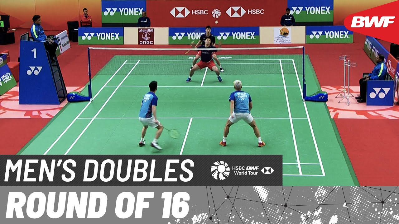 YONEX SUNRISE India Open 2023 | Gideon/Sukamuljo (INA) [8] vs. Ren/Tan (CHN) | R16