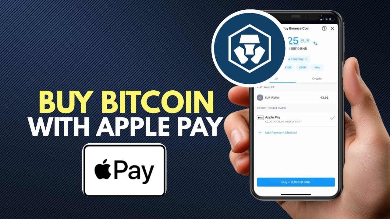Как купить Bitcoin через Apple Pay на Crypto.com
