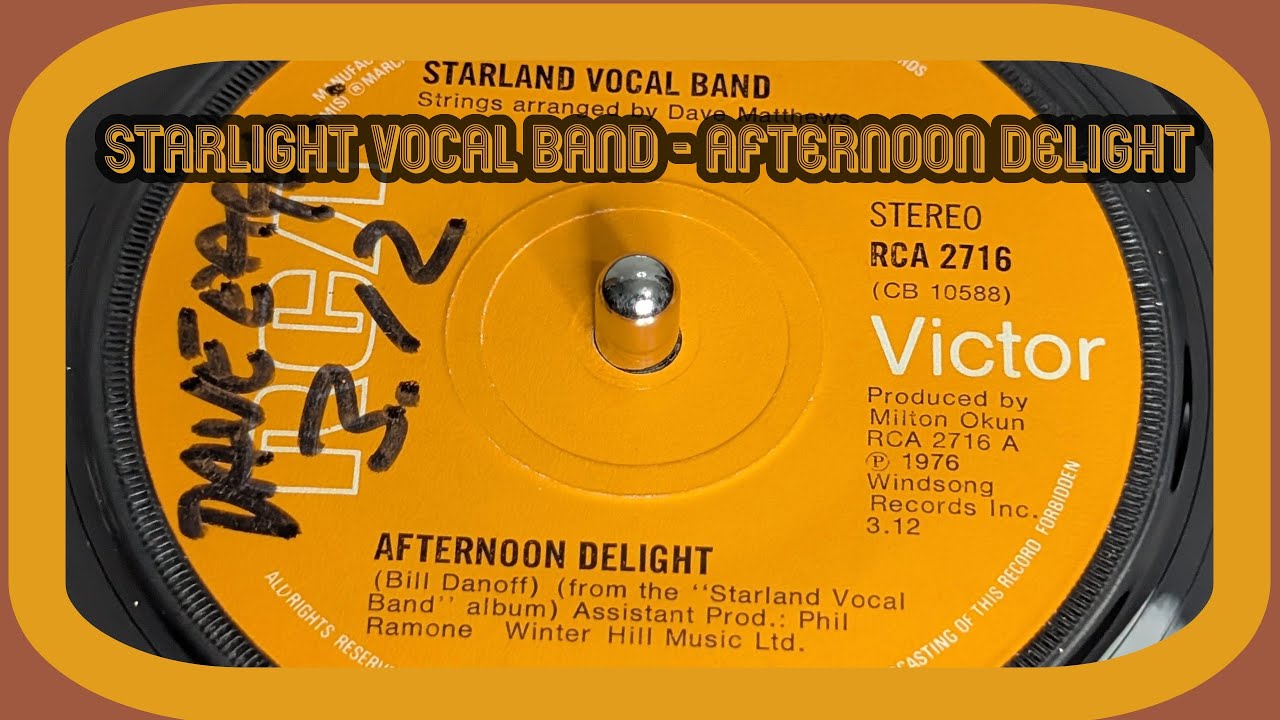 Starland Vocal Band - Afternoon Delight (1976 7