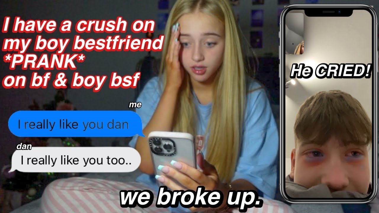 breaking up with my boyf for his BESTFRIEND! *prank*
