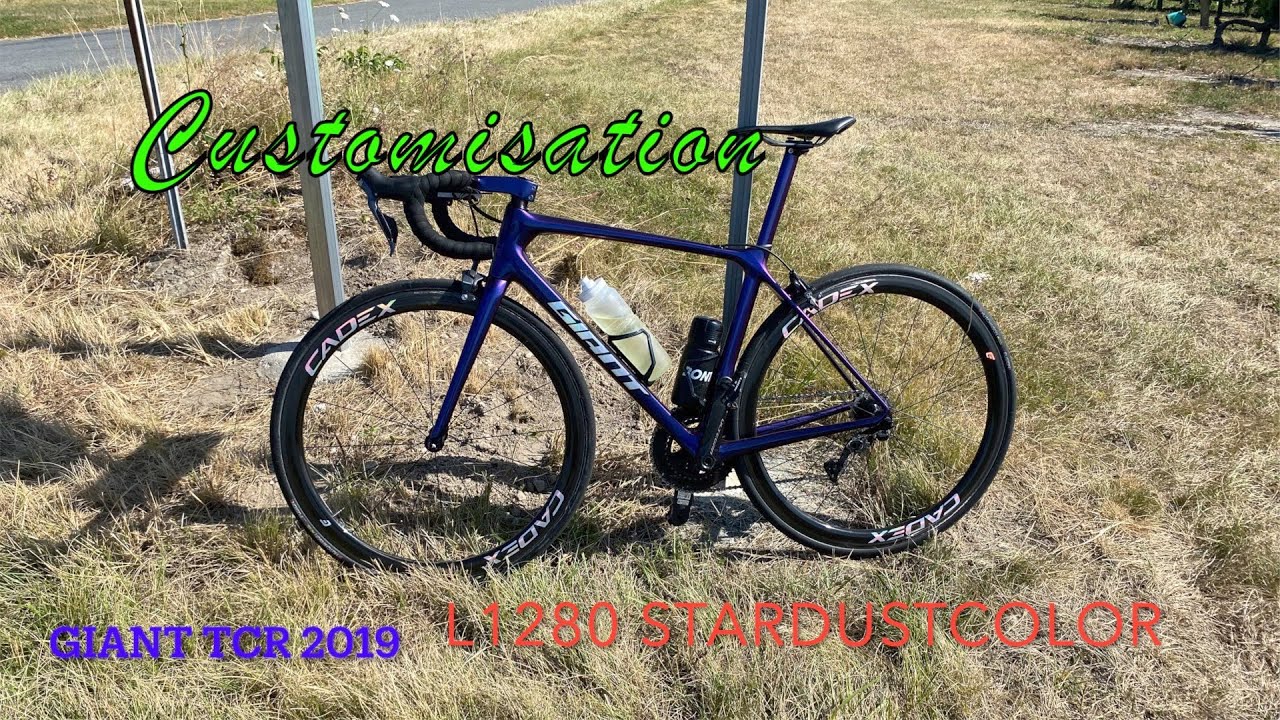 Mama, quel beauté. (GIANT TCR 2019 PAINT CHAMELEON STARDUST COLORS L1280)